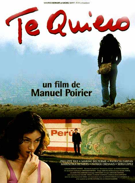 Affiche du film Te quiero Affiche du film Te quiero