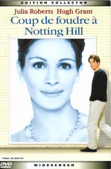 Jaquette de Coup de foudre à Notting Hill recto Jaquette de Coup de foudre à Notting Hill recto