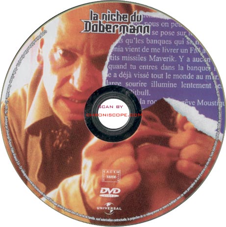 Sérigraphie DVD 1 collector de Dobermann Sérigraphie DVD 1 collector de Dobermann