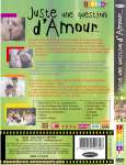 jaquette de juste une question d'amour verso