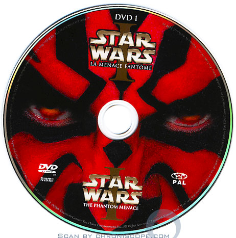 S�rigraphie Star Wars Episode I DVD 2