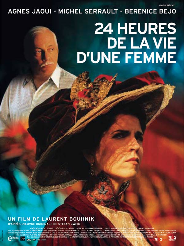 affiche du film 24 heures de la vie d'une femme