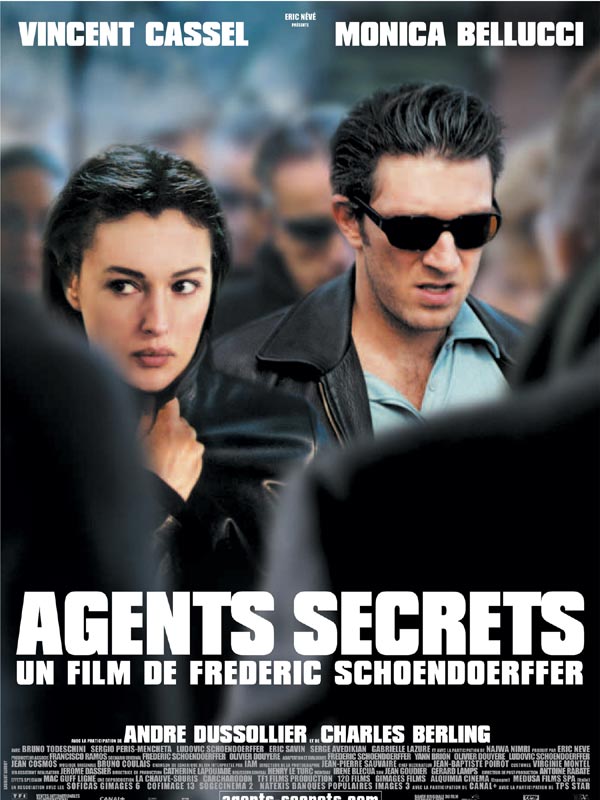 Affiche du film Agents Secrets avec Vincent Cassel Affiche du film Agents Secrets avec Vincent Cassel