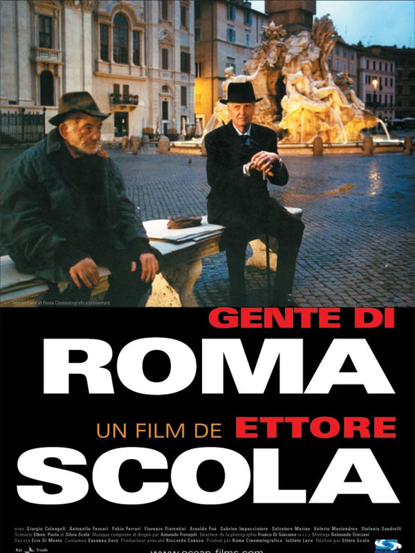 affiche du film Gente di Roma de Ettore Scola