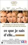 Jaquette DVD de ce que je sais d'elle d'un simple