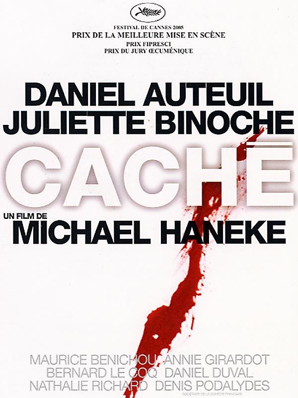 Affiche du film Cach� de Michael Haneke