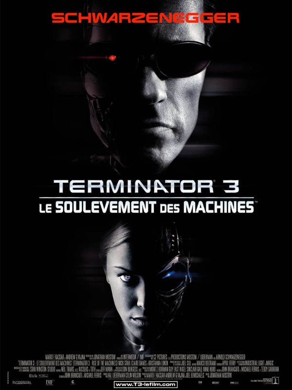 Affoche du film terminator Arnold Schwarzeneger