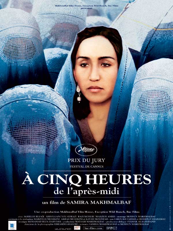 Film  5 heures de l'aprs midi Samira Makhmalbaf