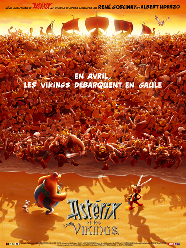 Affiche du film Asterix et les vikings|©SND Affiche du film Asterix et les vikings|©SND