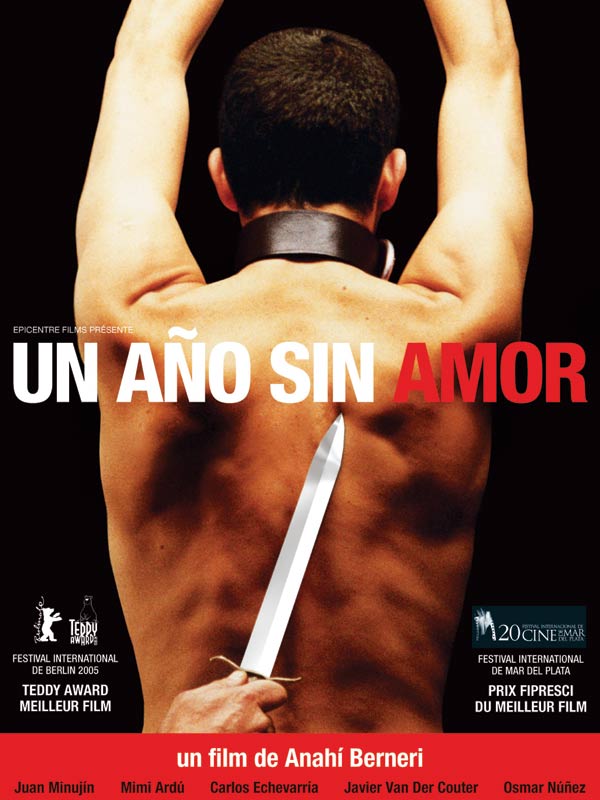 Affiche du film Un a�o sin amor. film gay sur sida
