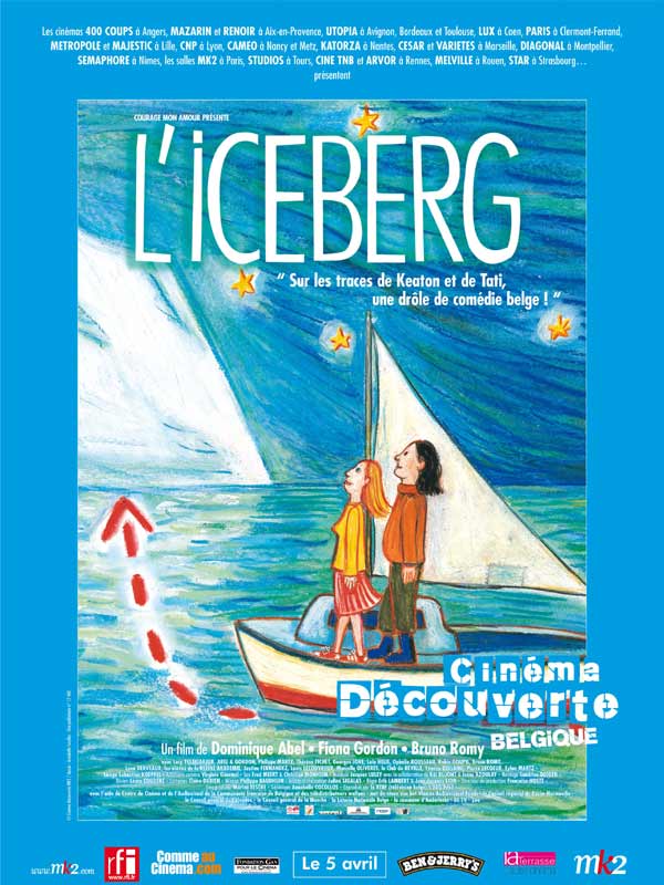 Affiche du film belge l'Iceberg - com�die rigolard