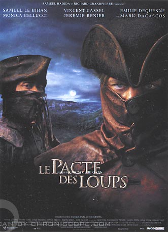 Affiche du film le pacte des loups Affiche du film le pacte des loups