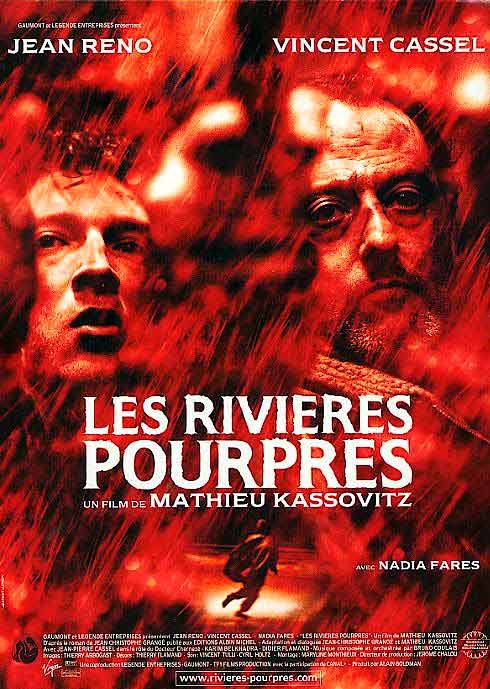 Affiche du film Les Rivières pourpres Affiche du film Les Rivières pourpres