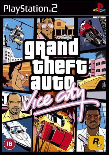 jaquette de GTA vice city de rockstar games