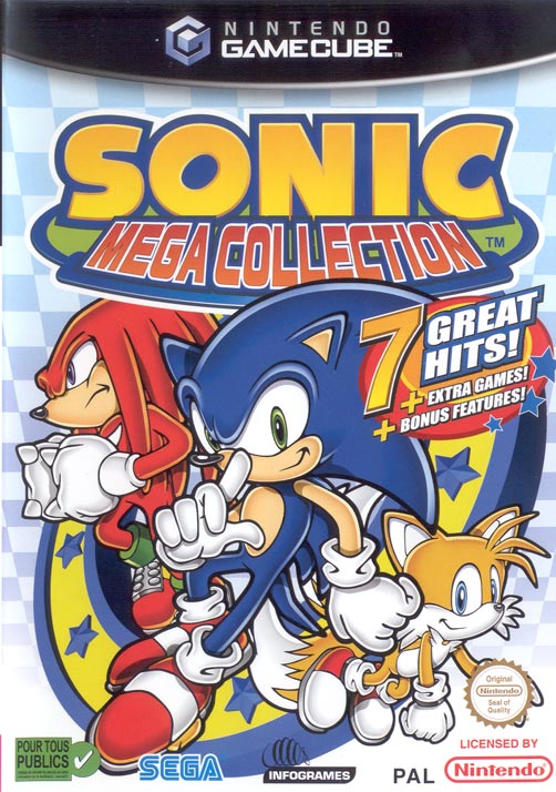 Sonic Mega Collection gamecube (scan Anthony C.)