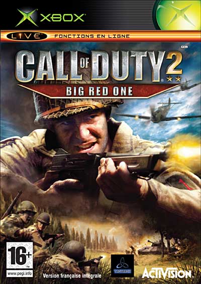 Jaquette Call of Duty 2 - Big Red One - activision
