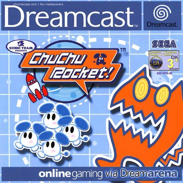 Chuchu Rocket sega dreamcast face