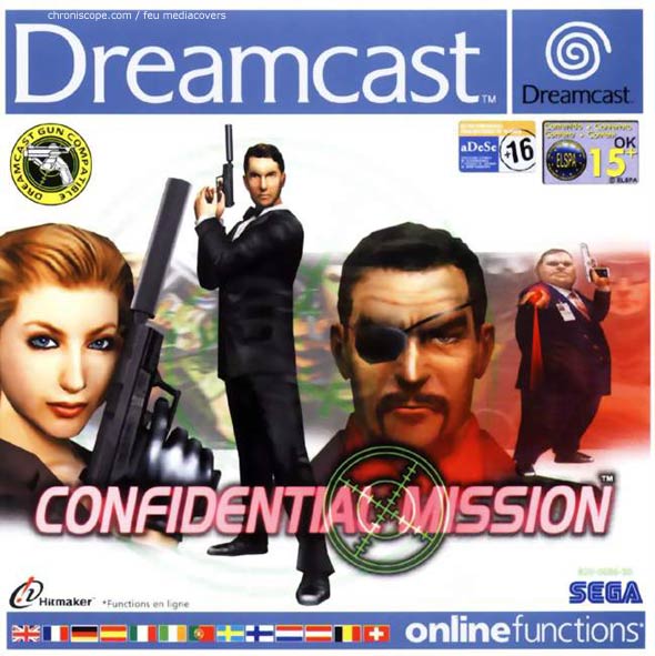 conidentiel mission sega dreamcast face