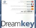 Dreamkey jaquette sega dreamcast dos