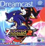 Sonic Adventure 2 jaquette sega dreamcast face
