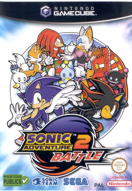 Sonic Adventure 2 gamecube (scan Anthony C)