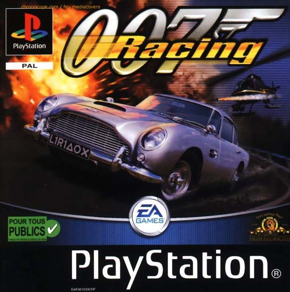 007 racing jaquette sur playstation de sony