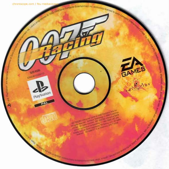 007 racing jaquette sur playstation de sony