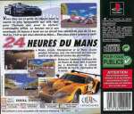 24 heures du man jaquette sur playstation de sony