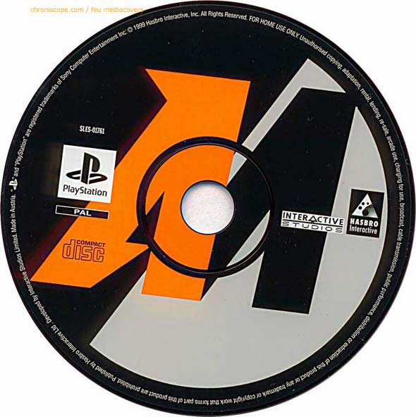 Action Man jaquette sur playstation de sony