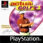 Actua golf jaquette sur playstation de sony