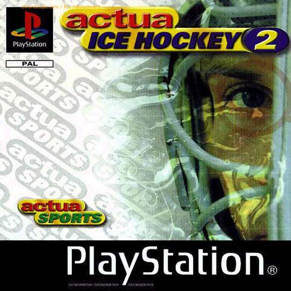 Actua ice hockey 2 jaquette sur playstation