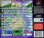 Air combat jaquette sur playstation de sony