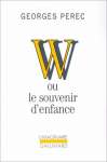 Couverture du livre W ou le Souvenir d'Enfance