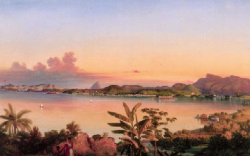 Affiche expo peintre romantiques braziliana br�zi
