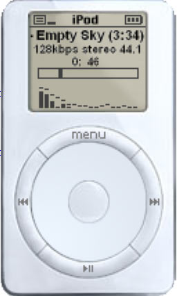 Capture de Winamp Skin iPod Main