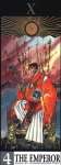 scan carte X n� 4 de clamp : the emperor