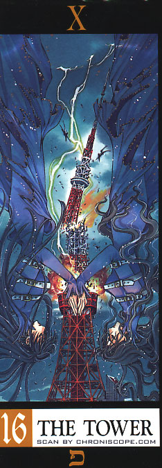 carte X n� 16 de clamp : the tower