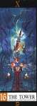 carte X n� 16 de clamp : the tower