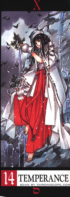 carte X n� 14 de clamp : temperance