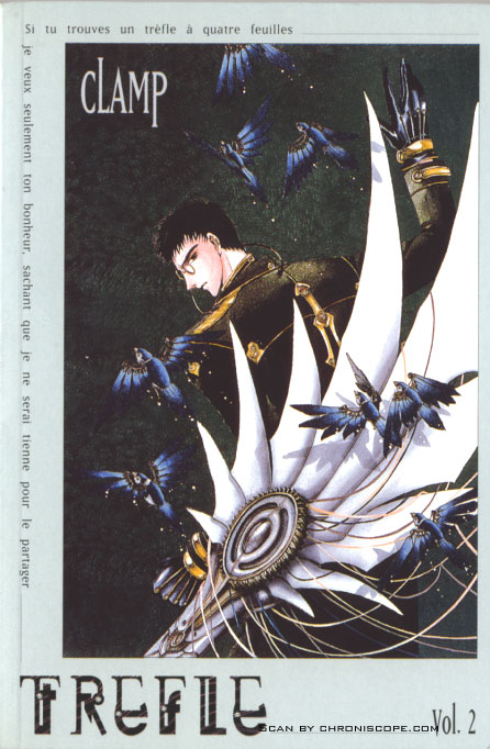 Couverture recto du tome 2 de Clover de clamp