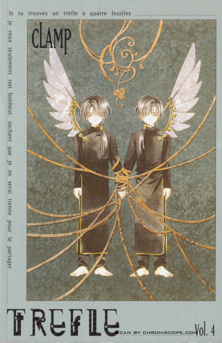 Couverture recto du tome 4 de Clover de clamp
