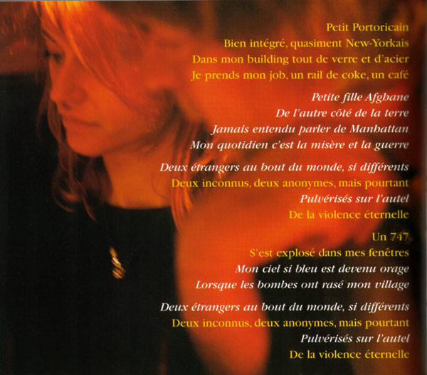 M.-K. 1Extrait du livret de Boucan d'enfer