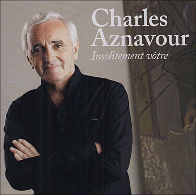 couverture - insolitement votre - charles aznavour couverture - insolitement votre - charles aznavour